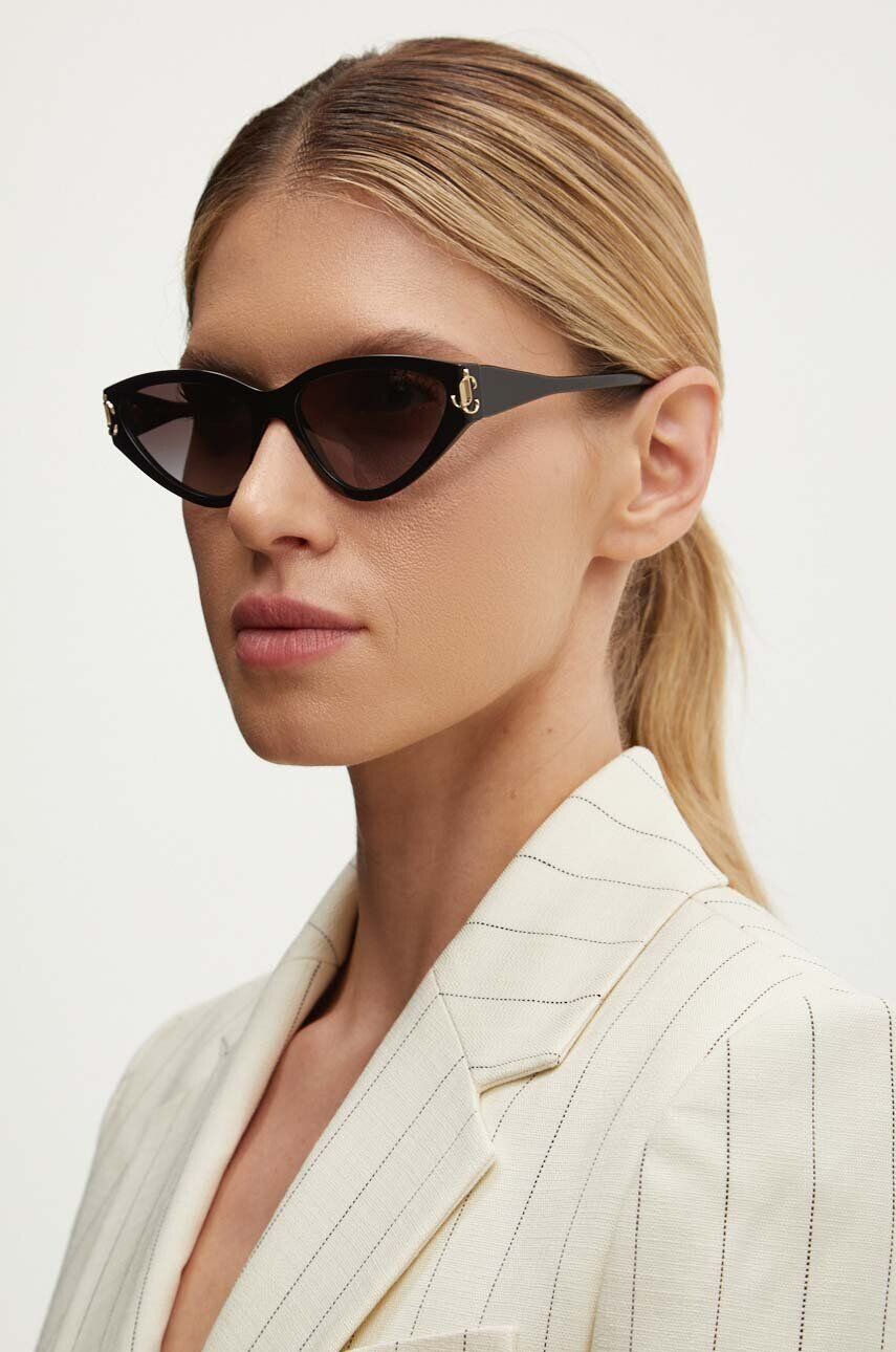 

Солнцезащитные очки Jimmy Choo, черный