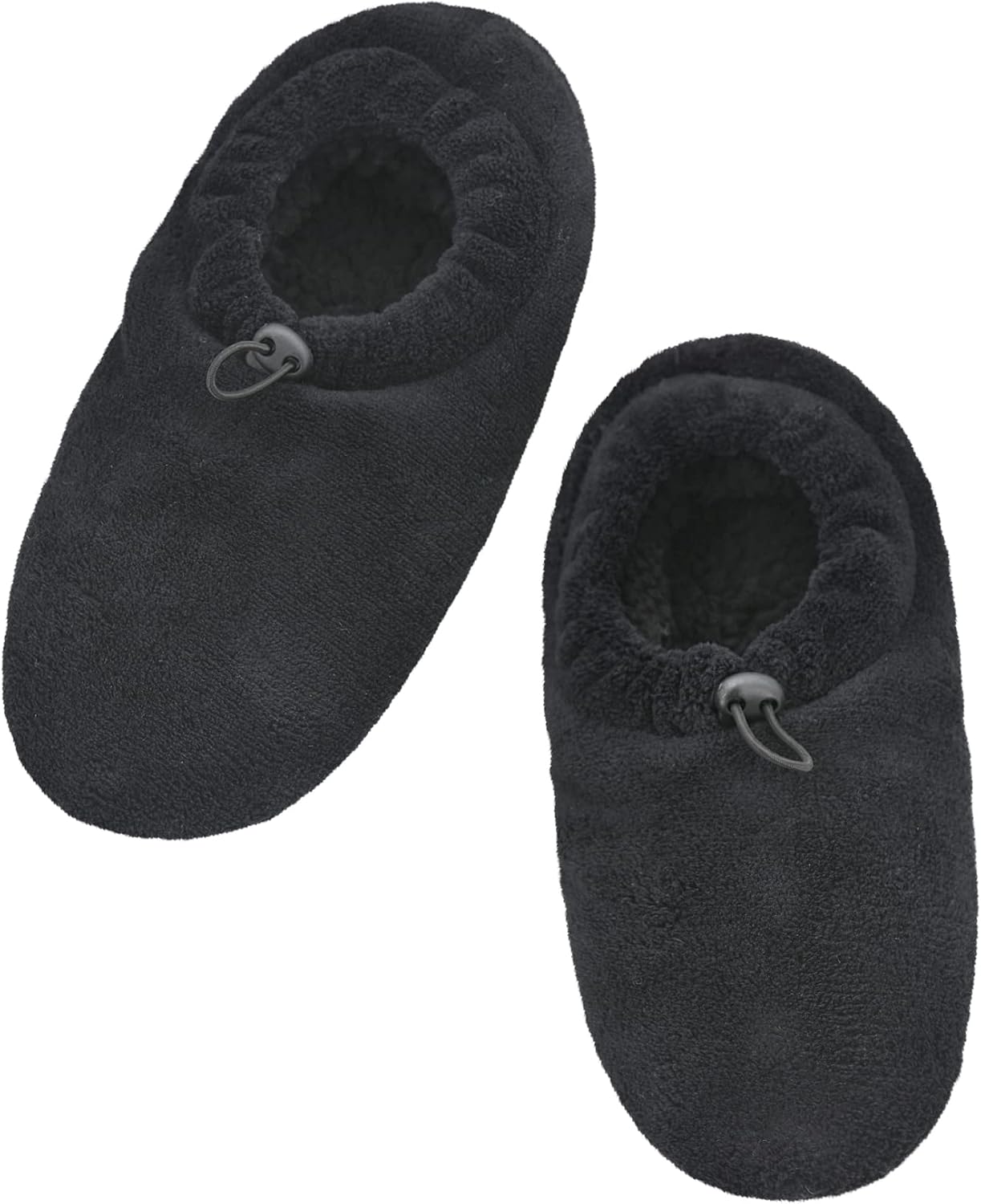 

Мужские носки-тапочки Panda Bros с противоскользящей подошвой, теплые тапочки-носки с захватами для мужчин, пушистые домашние тапочки, черный