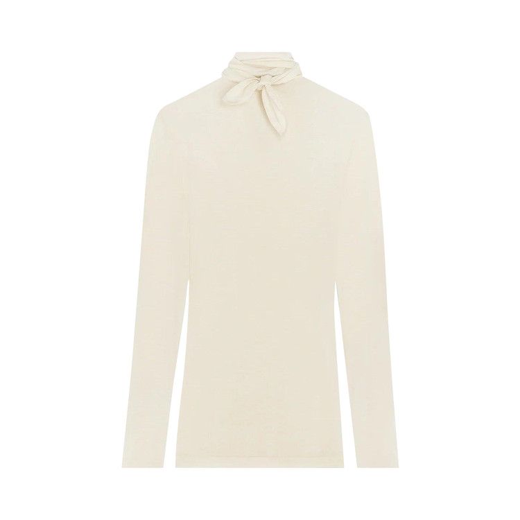 

Топ Lemaire Foulard Top With Patchs, Pearl White