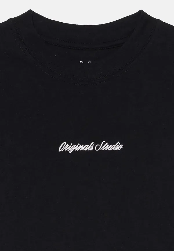 Футболка Junior basic t-shirt Jack & Jones Junior, черный — фото 3