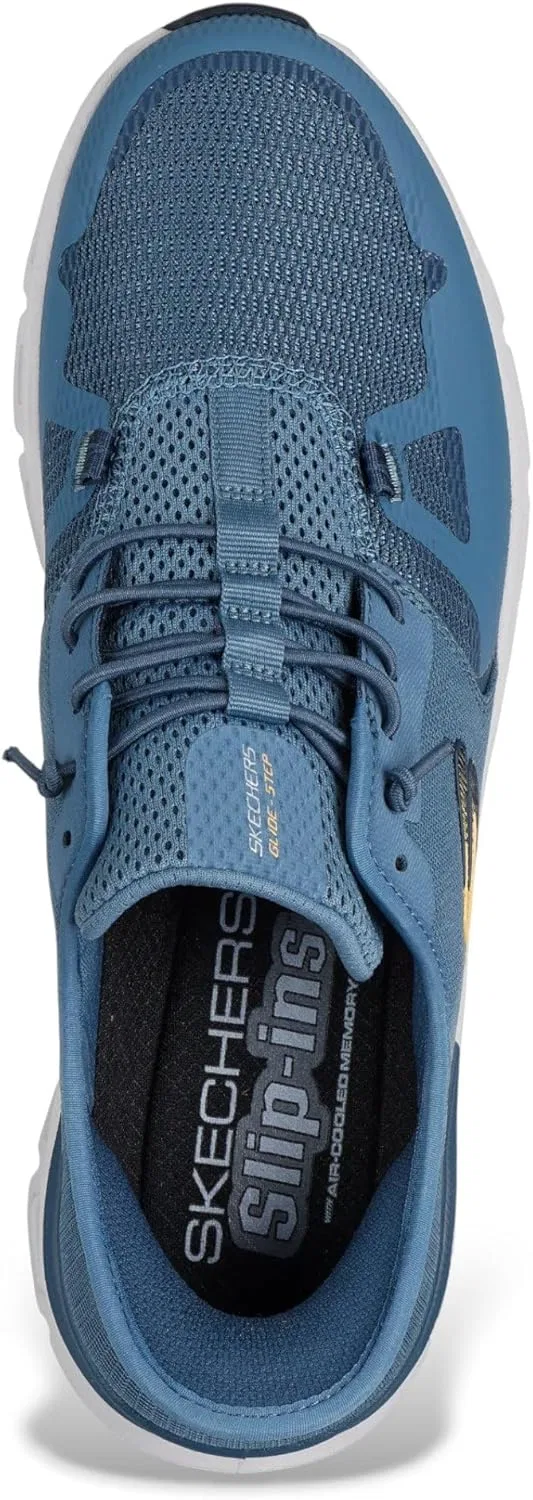 Мужские кроссовки Skechers Glide-Step PRO (ЕС), Blue Medium Blue — фото 4