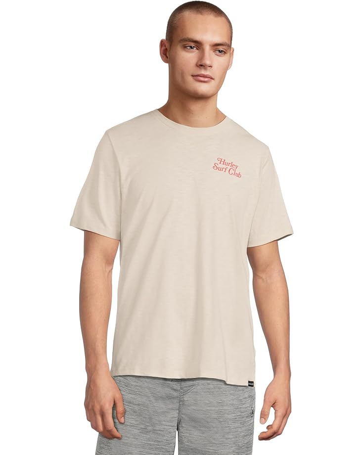 

Мужская футболка Hurley Thank You Slub, Bone, Белый, Мужская футболка Hurley Thank You Slub, Bone