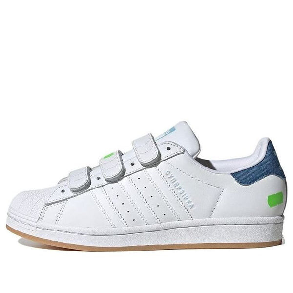 Кроссовки kseniaschnaider x superstar Adidas, белый
