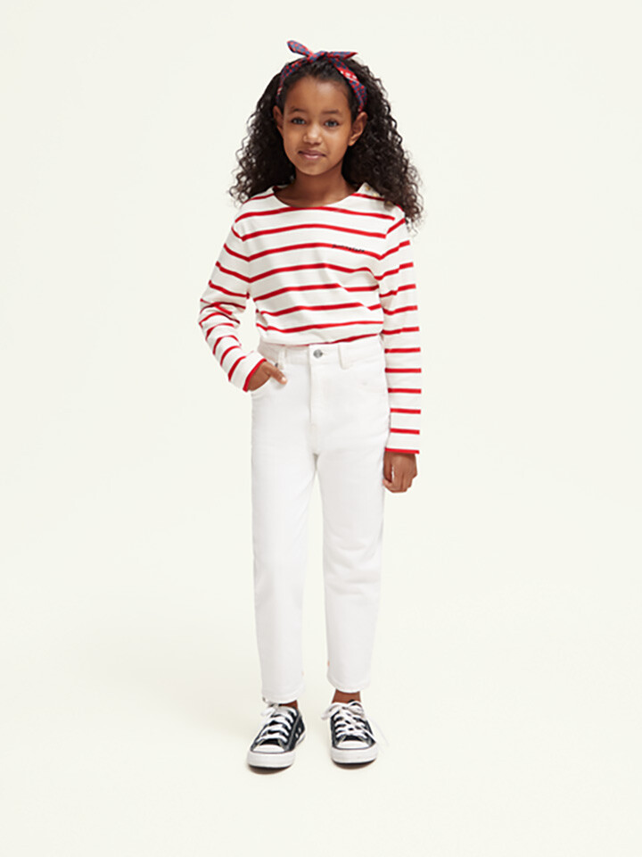 

Джинсы Scotch & Soda Tapered fit, белый