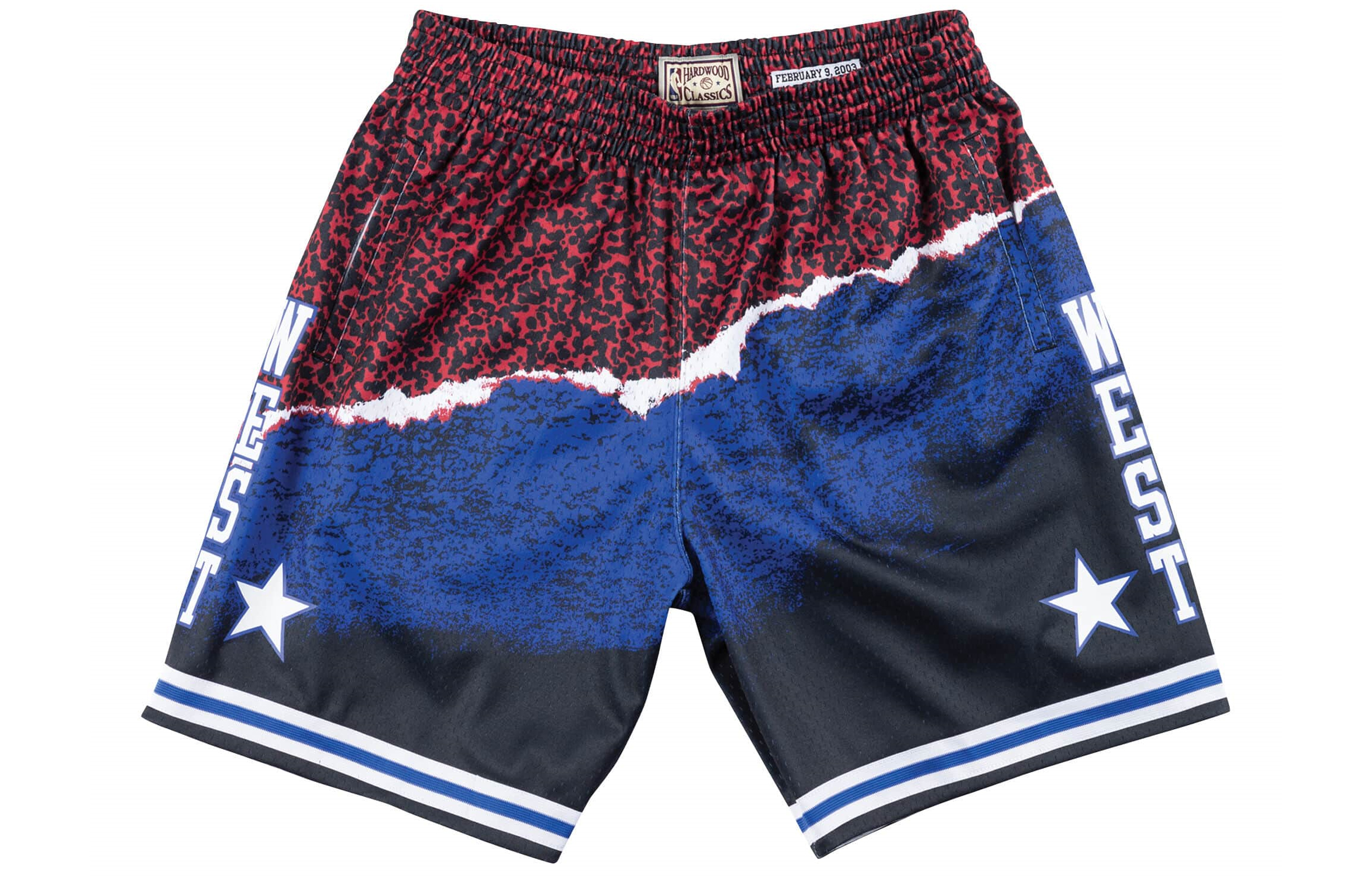 

Баскетбольные шорты мужские разноцветные Mitchell Ness, мультиколор