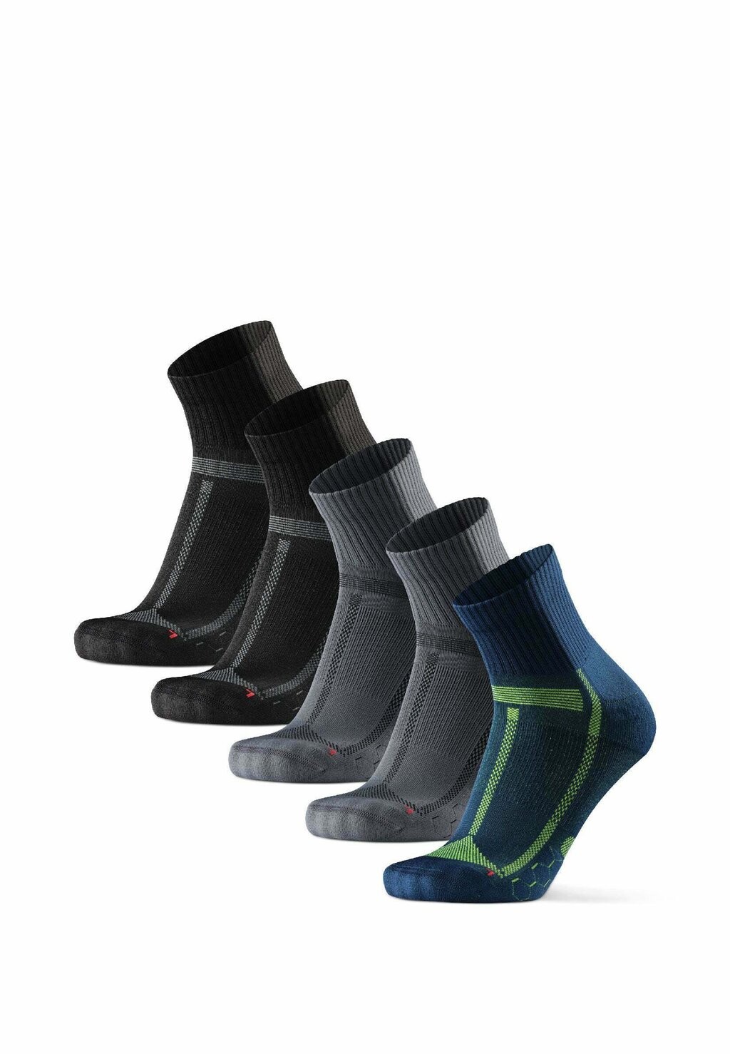 

Носки Long Distance Running 5 Pack Danish Endurance, темно-синие