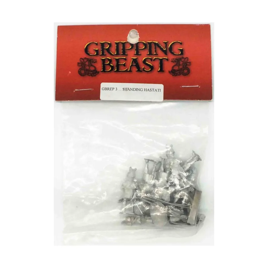 

Стоящий Хастати, Gripping Beast Miniatures - Republican Roman (28mm)