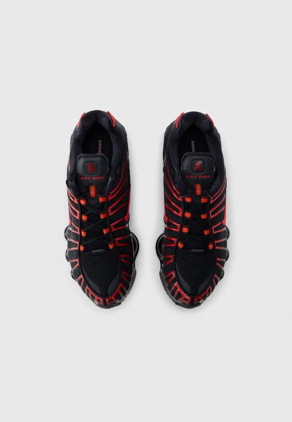 Кроссовки shox tl Nike Sportswear, Black/Light Crimson — фото 4