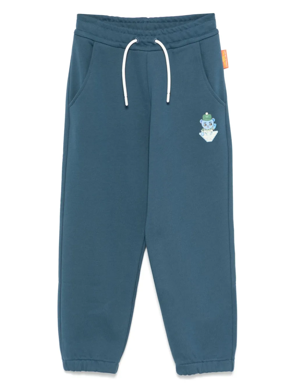 

Спортивные брюки с логотипом Emporio Armani Kids, синий
