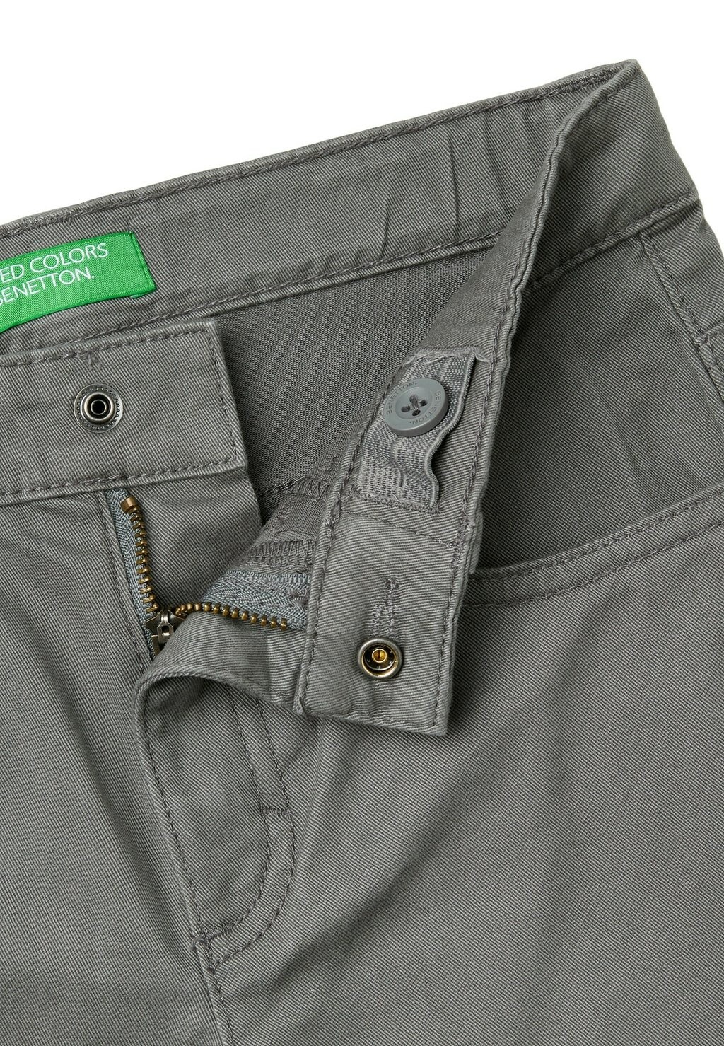 

Джинсы узкого кроя FIVE-POCKET SLIM FIT United Colors of Benetton, серый