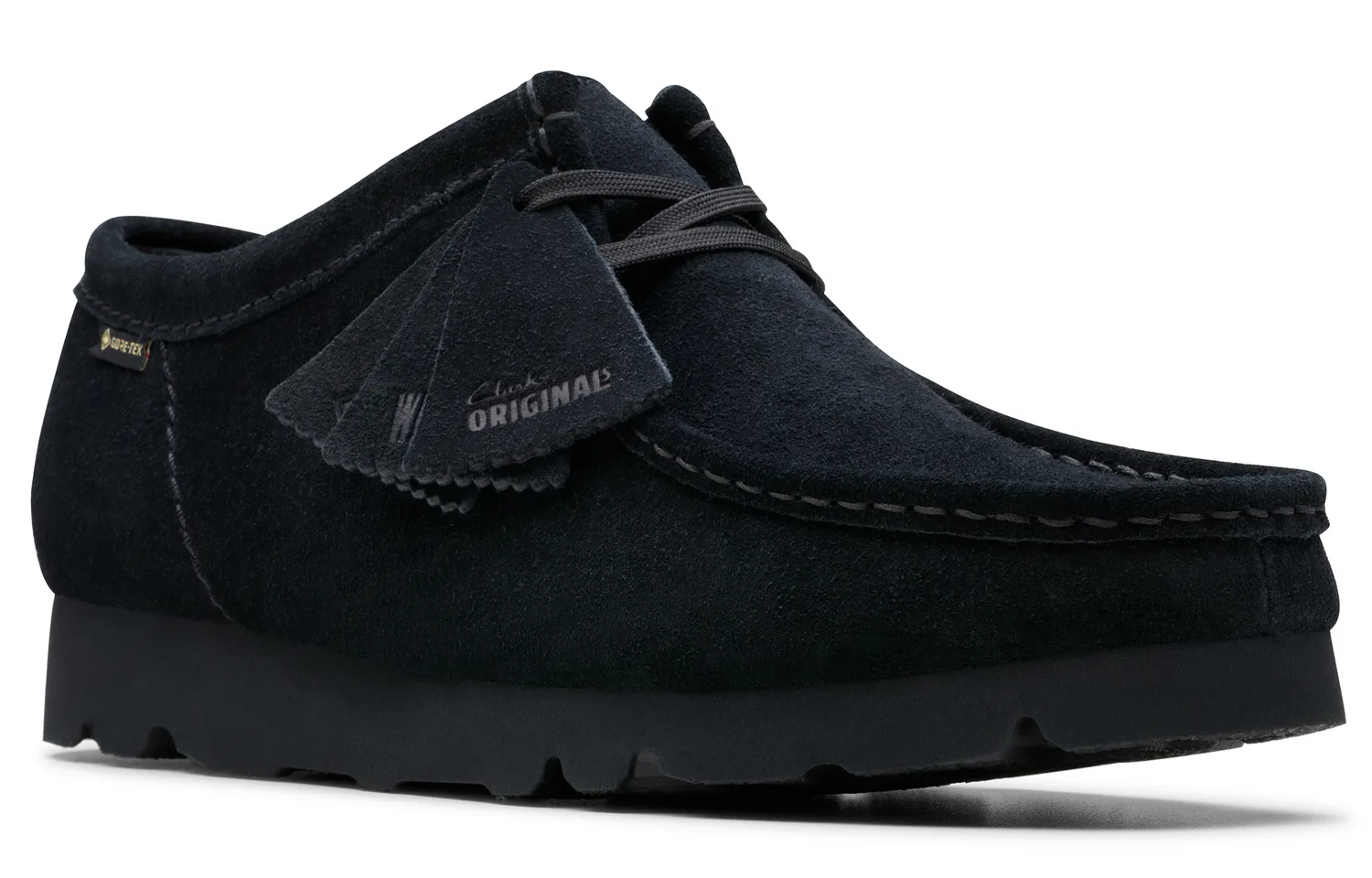 Clarks Мужские повседневные туфли из спилка черные — фото 3