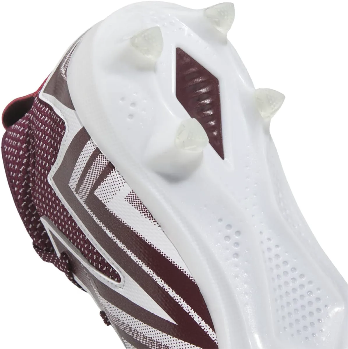 Футбольные бутсы Adidas Mens Freak 23 для игры в линию Name ‎Adidas, бордовый/белый — фото 2