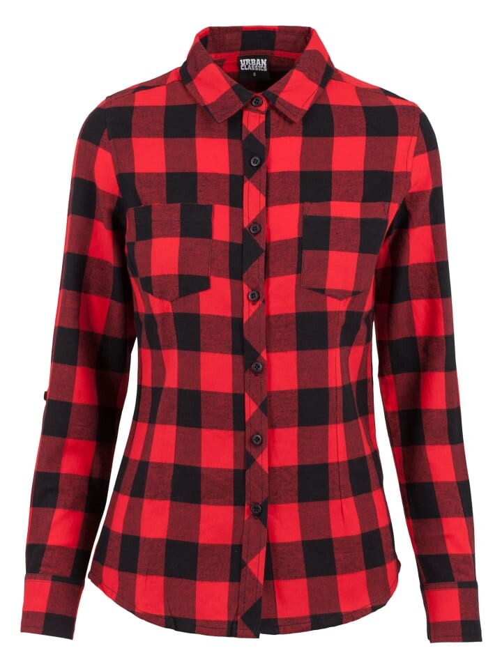 

Блуза Urban Classics en, цвет blk/red
