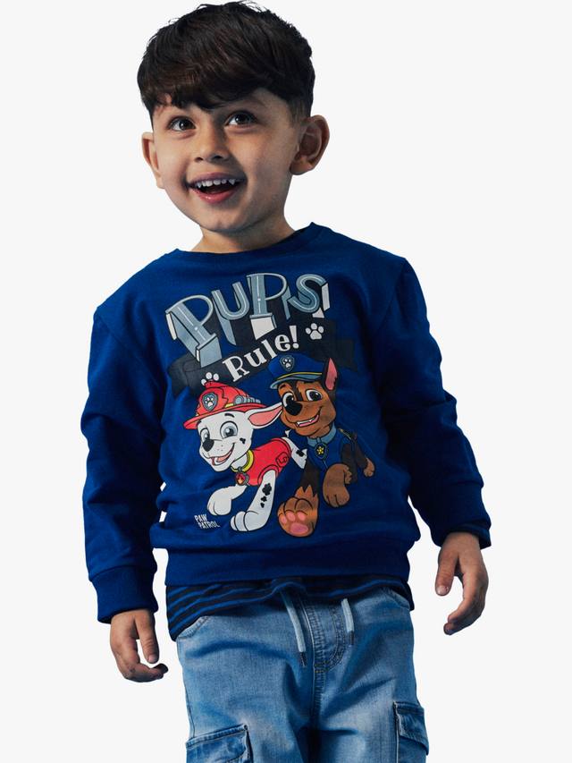 

Детский свитшот Paw Patrol NAME IT, Limoges Blue
