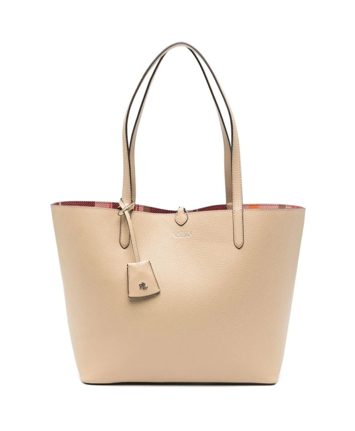 

Двусторонняя сумка-шоппер Ralph Lauren, бежевый