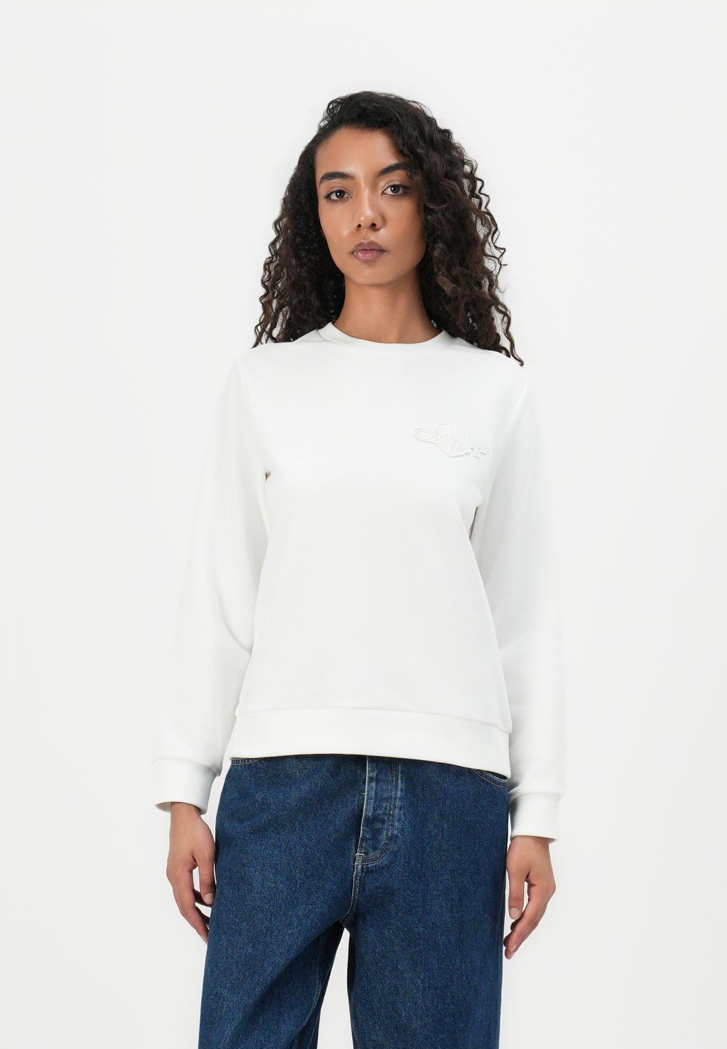 

Толстовка TONAL SHIELD GANT, кремовый