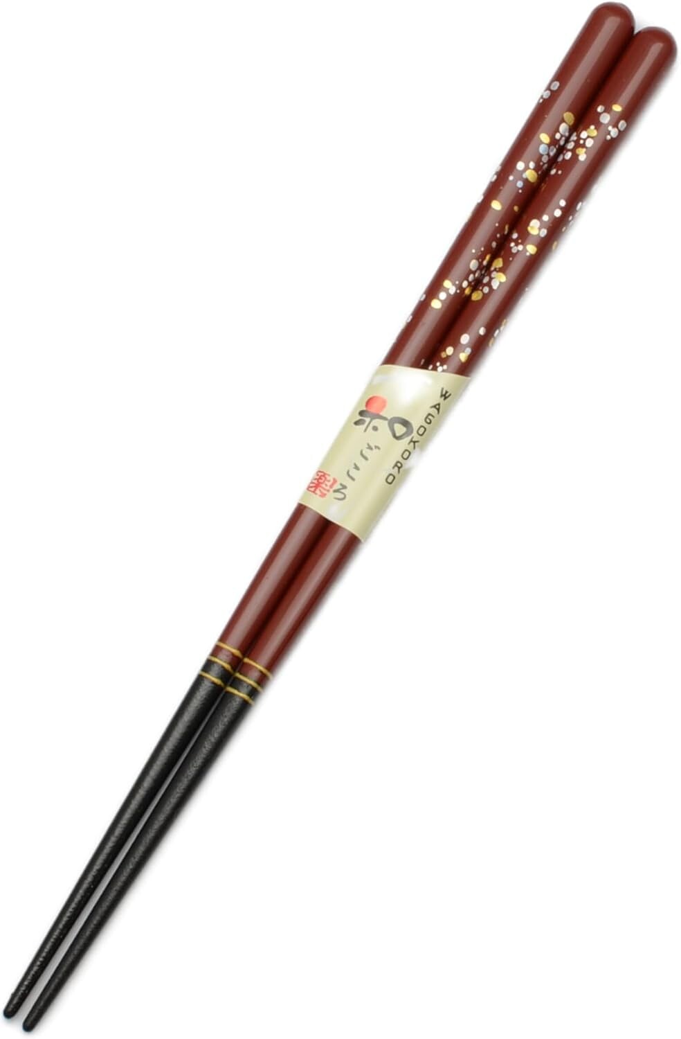 

Aoba 239291 Палочки для еды Wagokoro Hoshikawa, 8,3 дюйма (21 см), можно мыть в посудомоечной машине, сделано в Японии, Red