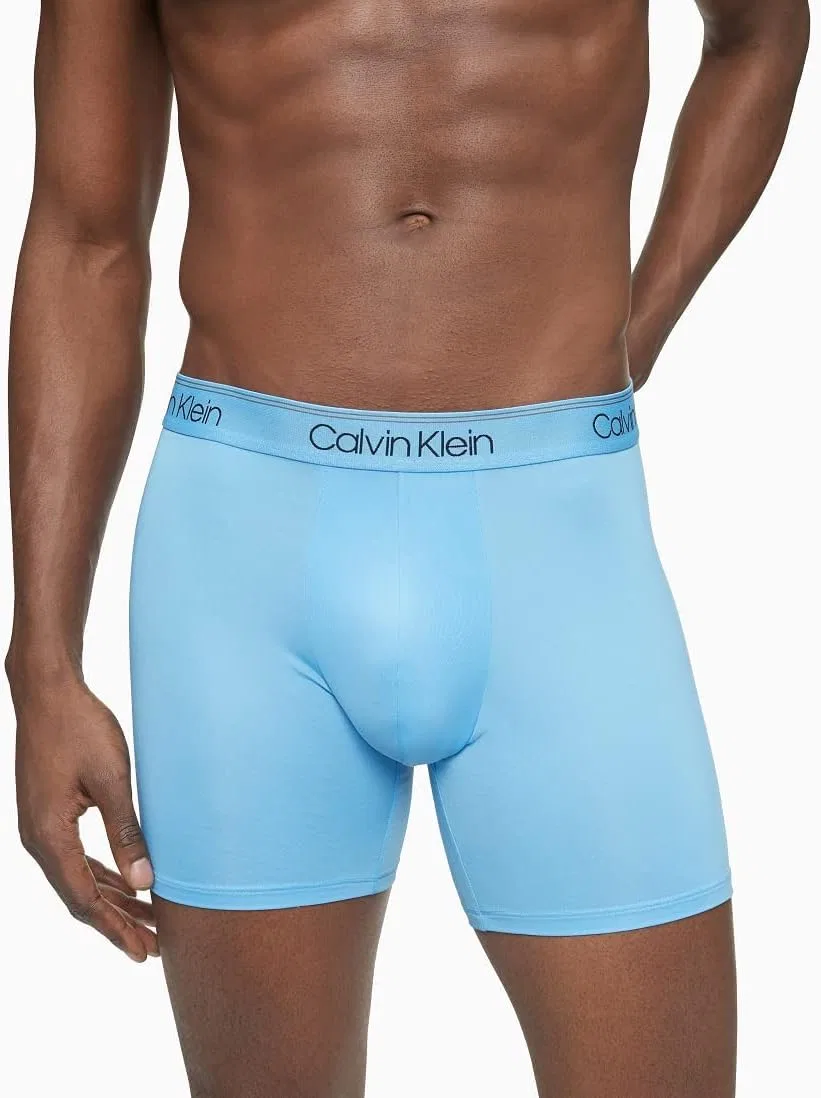 Боксеры Calvin Klein, New Navy, Artesian Blue, Blue Paradise — фото 4