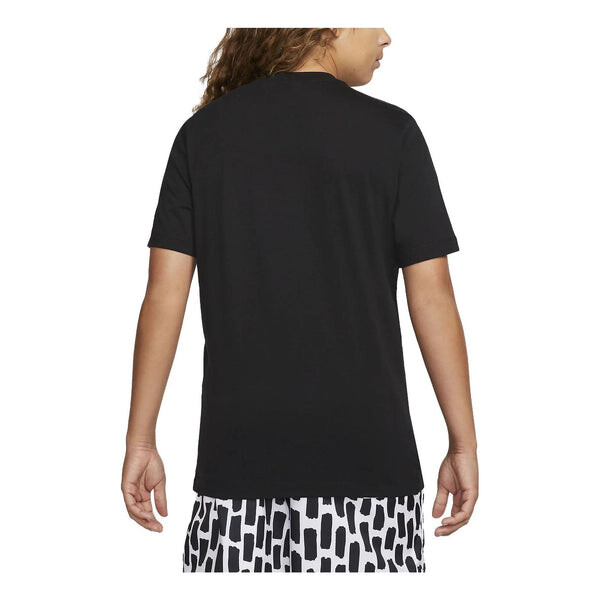 Футболка sportswear logo t-shirt 'black' Nike, черный — фото 2