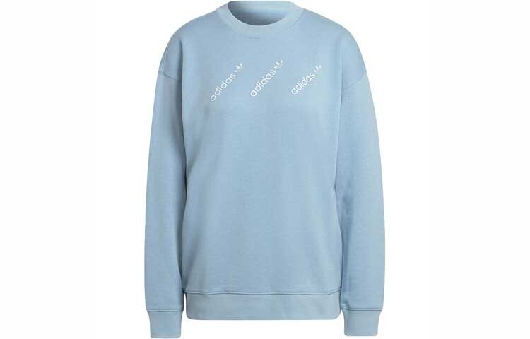 Свитшот женский небесно-голубой Adidas Originals