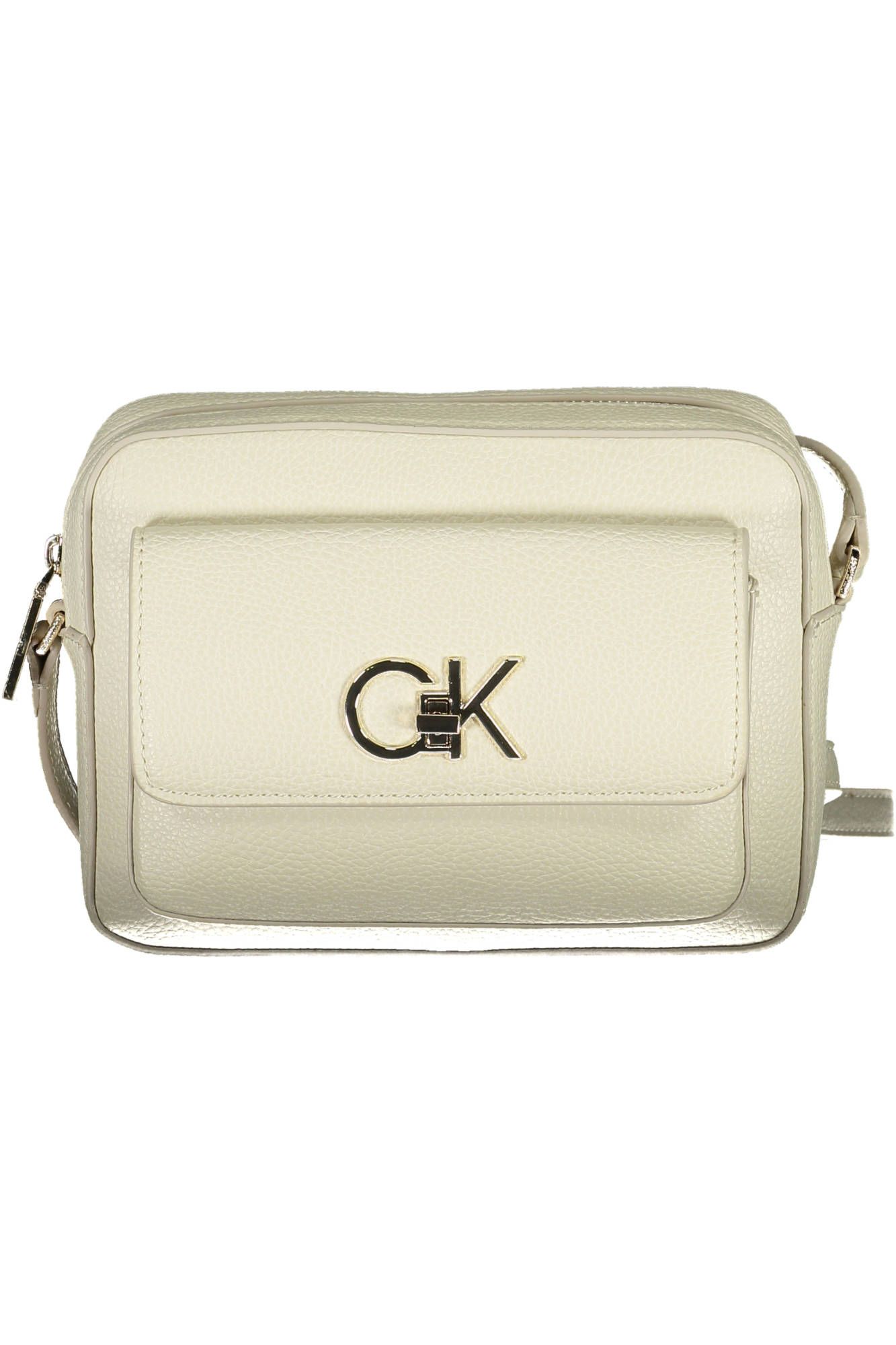 

Белая женская сумка из полиэстера Calvin Klein