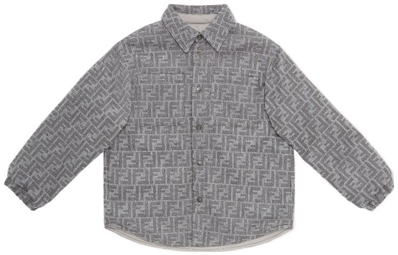 FENDI Куртка FW23 Kids' Gray