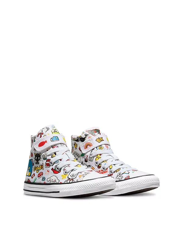 Кроссовки Chuck Taylor All Star - для малышей и детей младшего возраста. Converse, White/White/Black