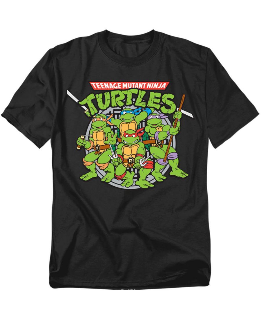 

Классическая футболка с черепахами больших размеров TEENAGE MUTANT NINJA TURTLES, Black, Черный, Классическая футболка с черепахами больших размеров TEENAGE MUTANT NINJA TURTLES, Black