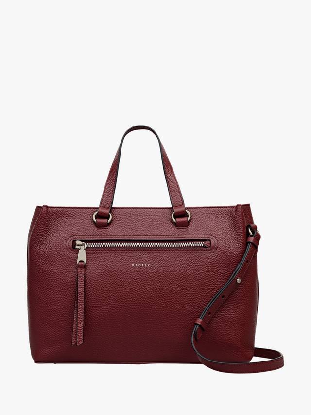 

Кожаная сумка Pickwick Grab Bag Radley, Merlot