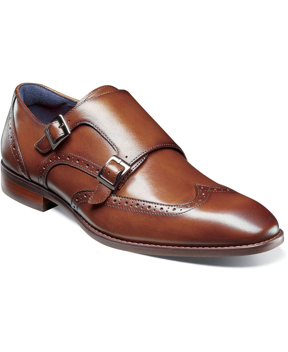 

Мужские модельные туфли Karson Wingtip с двойным ремешком Stacy Adams