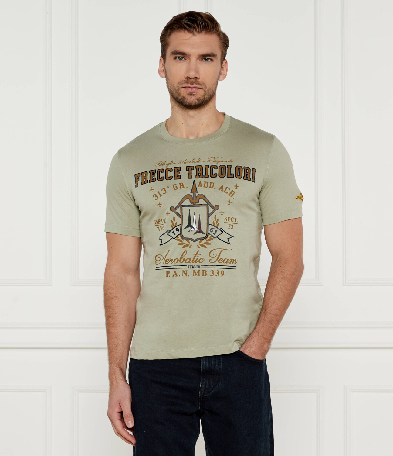 

Футболка Aeronautica Militare Regular Fit, зеленый