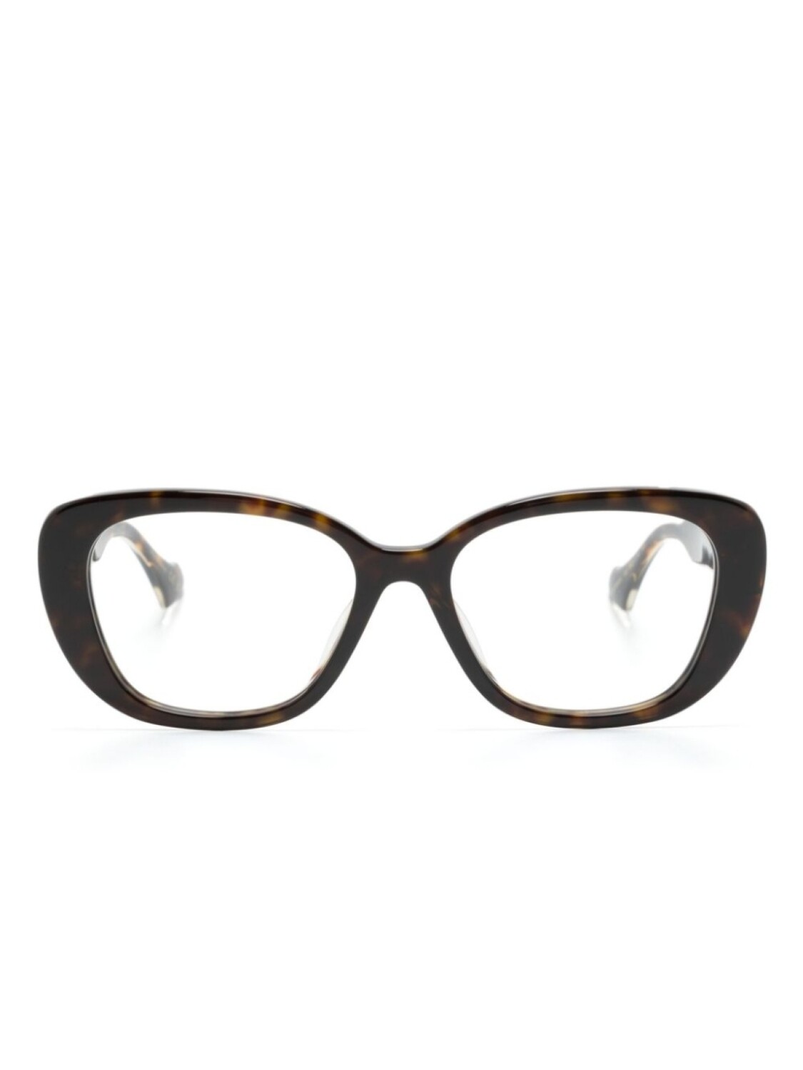 

Очки в оправе 'кошачий глаз' Gucci Eyewear, коричневый