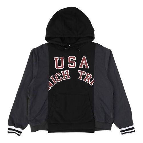 

Толстовка men's ispa series outdoor casual sports loose cozy breathable black Nike, черный