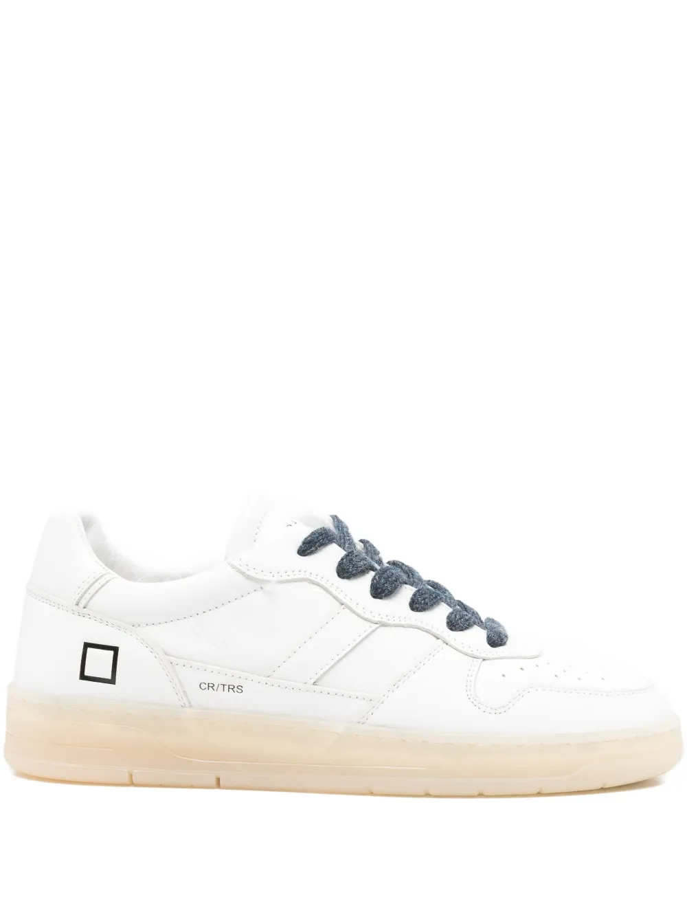 

Кожаные кроссовки с логотипом D.A.T.E., белый