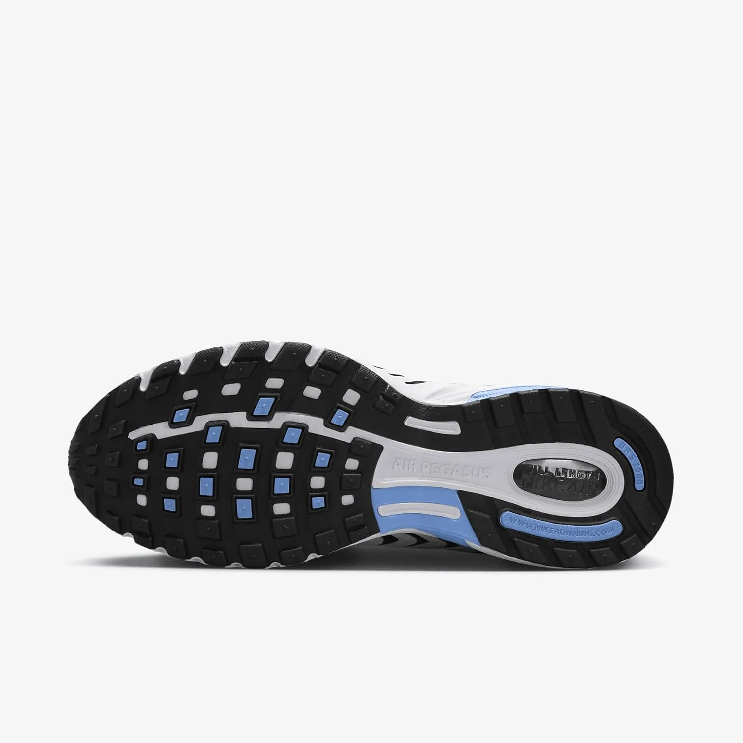 Мужские кроссовки Nike Air Pegasus 2005, белый/черный/металлик серебристый — фото 2