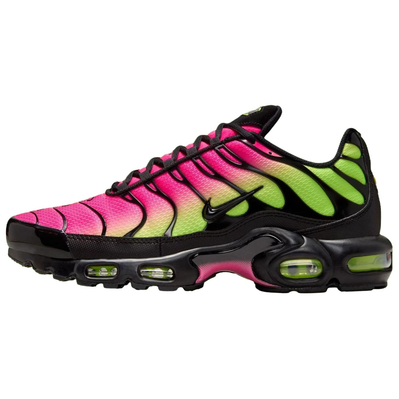 

Кроссовки для бега Air Max Plus Breathable Support Unisex Pink Green Nike, розовый