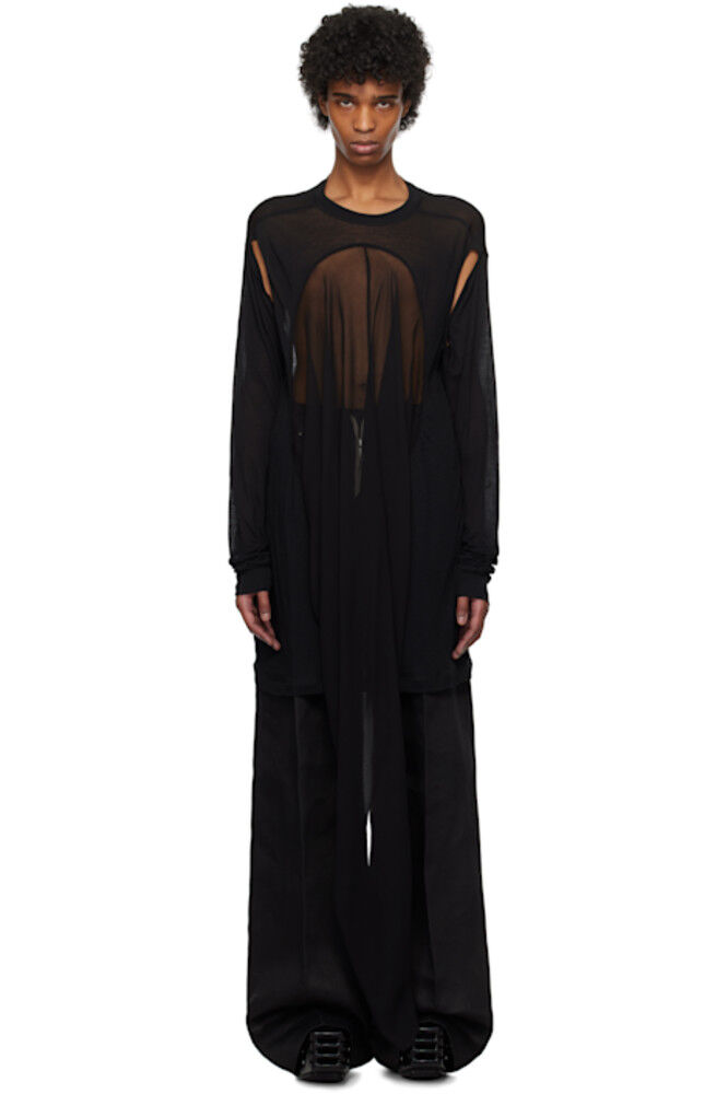 

Черная футболка Hollywood Drain Rick Owens