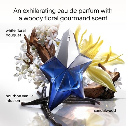 Mugler Angel Elixir Eau De Parfum Women'S Perfume Floral Woody Sandalwood Amber Vanilla Long Lasting Fragrance Gift Set — фото 3
