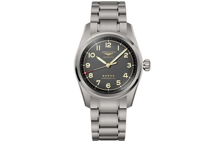 

LONGINES Часы Men's Spirit Collection Watch, Black Dial