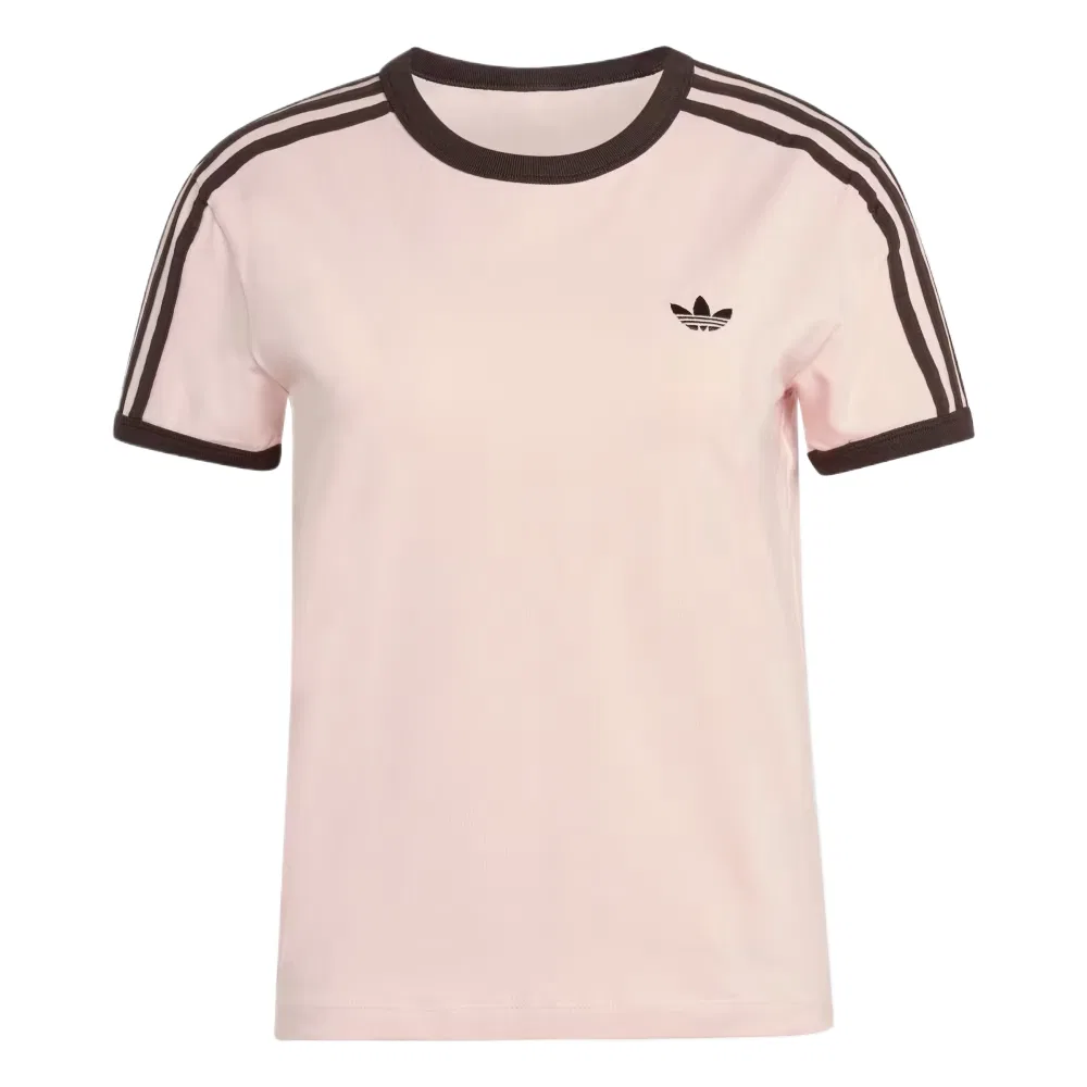 Футболка женская Adidas Originals Sand Pink/Aurora Coffee