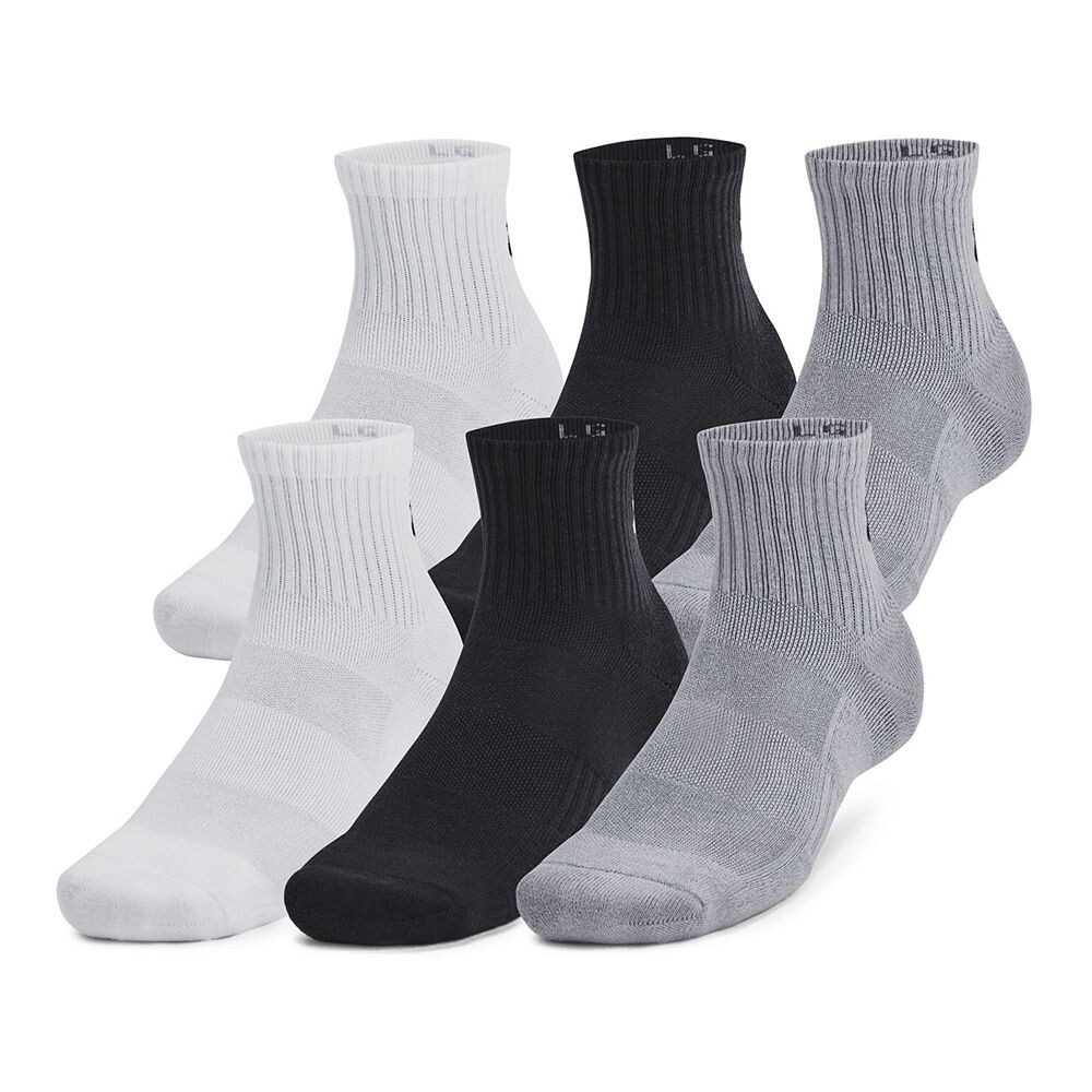 

Комплект хлопковых носков Under Armour Training, 6 пар, цвет Gray Multi