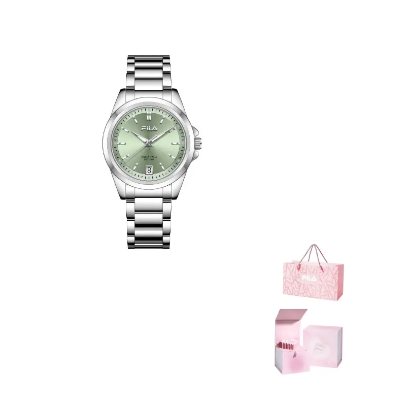 

FILA Женские часы кварцевый механизм стальной ремешок розовый циферблат