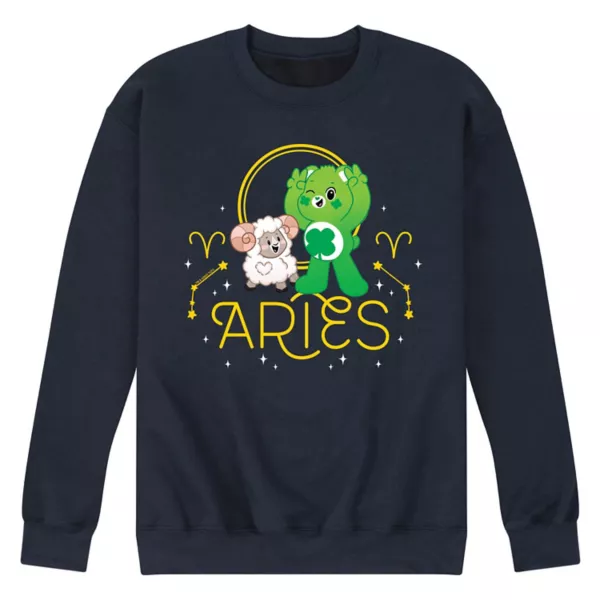 

Мужская флисовая толстовка Care Bears Aries Licensed Character, синий