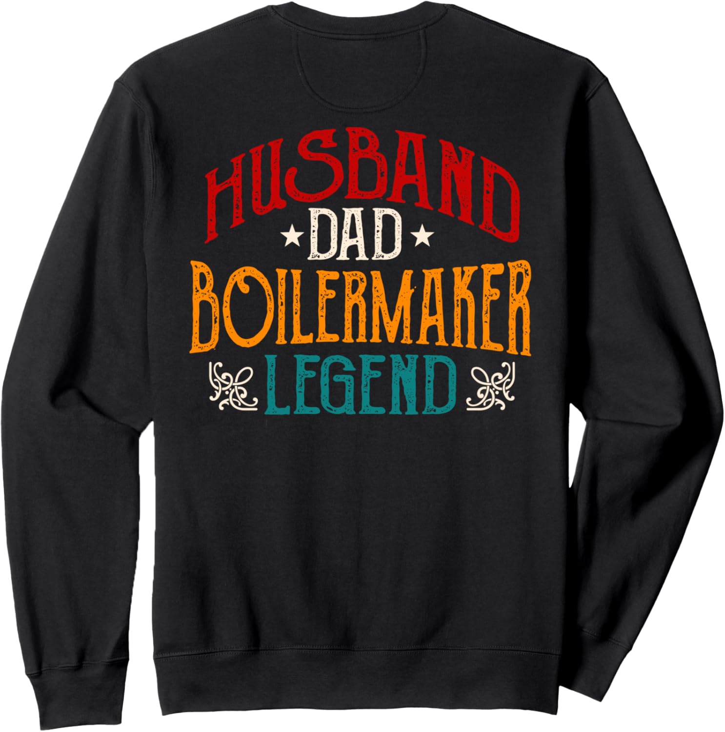 

Толстовка с рисунком отца игрока команды Boilermaker на спине Boilermaker Gift, черный