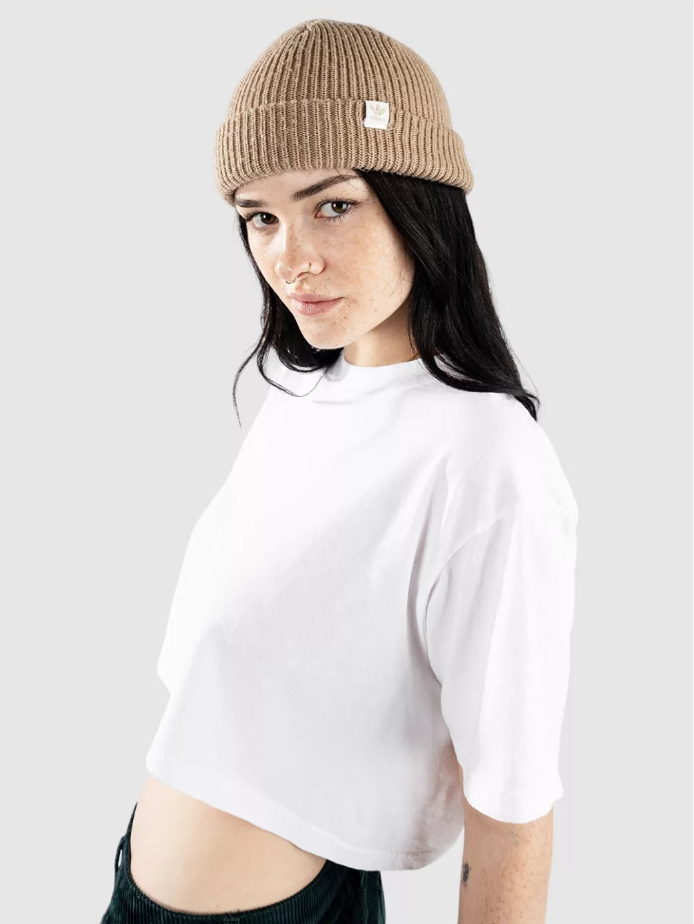 

Укороченная футболка Garment Dye Shaka Wear, белый
