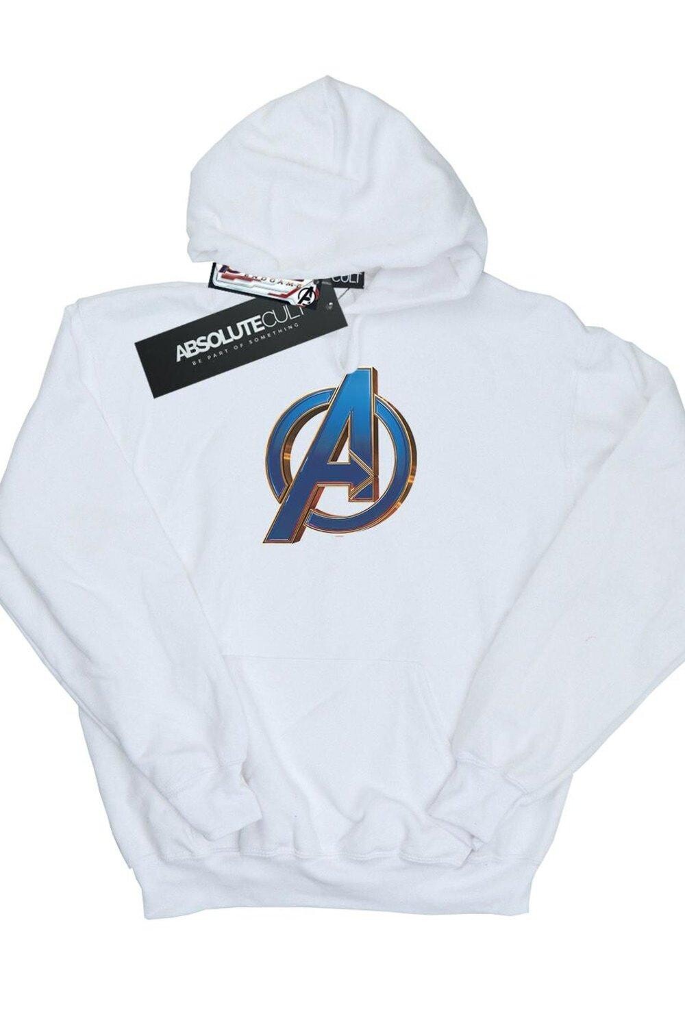 

Толстовка с логотипом Avengers Endgame Heroic Marvel, черный