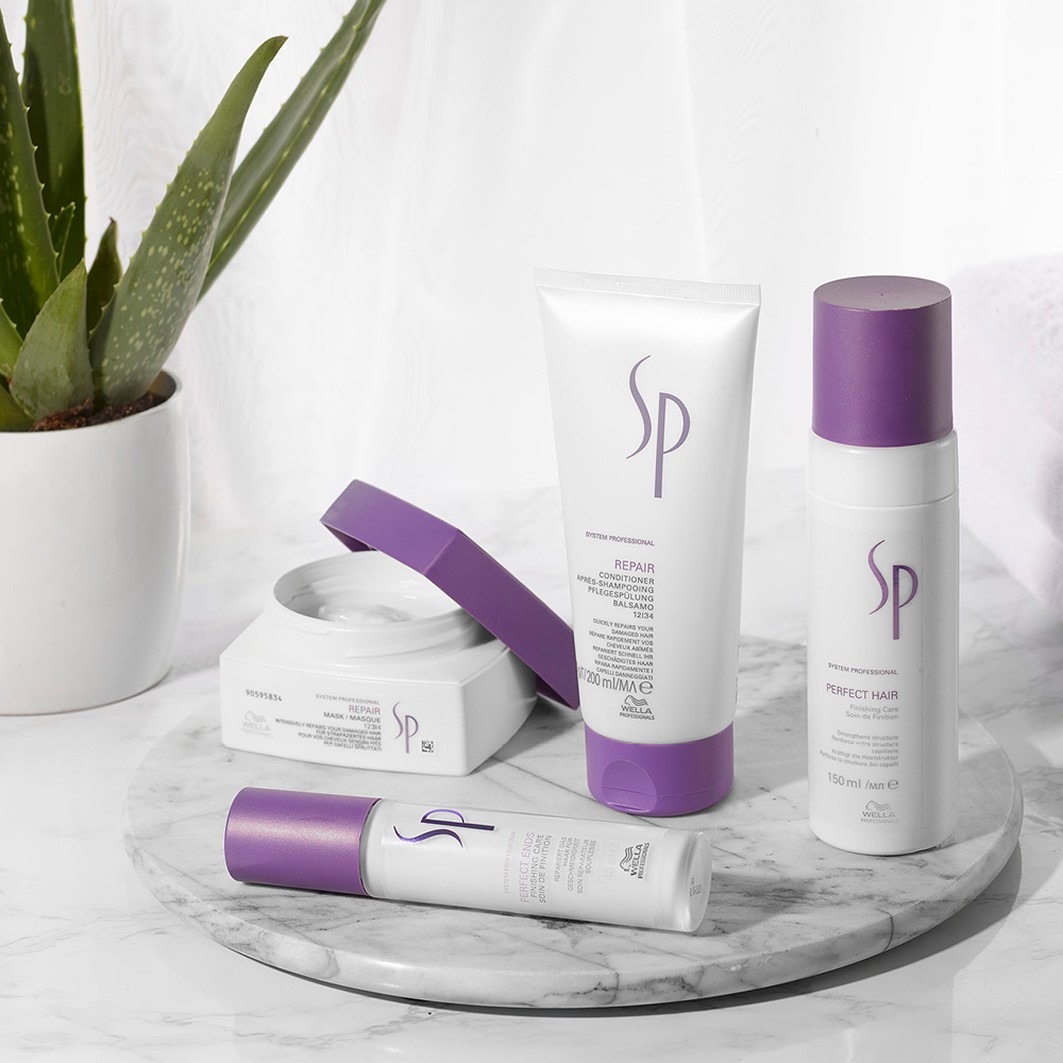 Маска для волос sp repair repair mask Wella Professionals, объем 400 мл — фото 4
