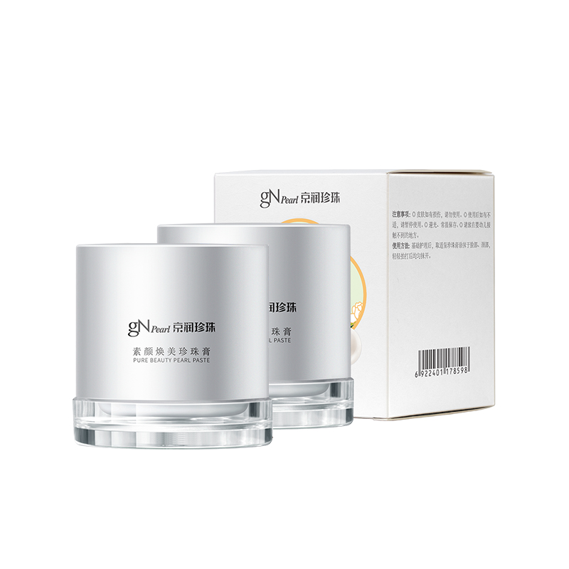 

Натуральный жемчужный крем для сияния без эффекта макияжа, маскировки и контроля жирности GN PEARL