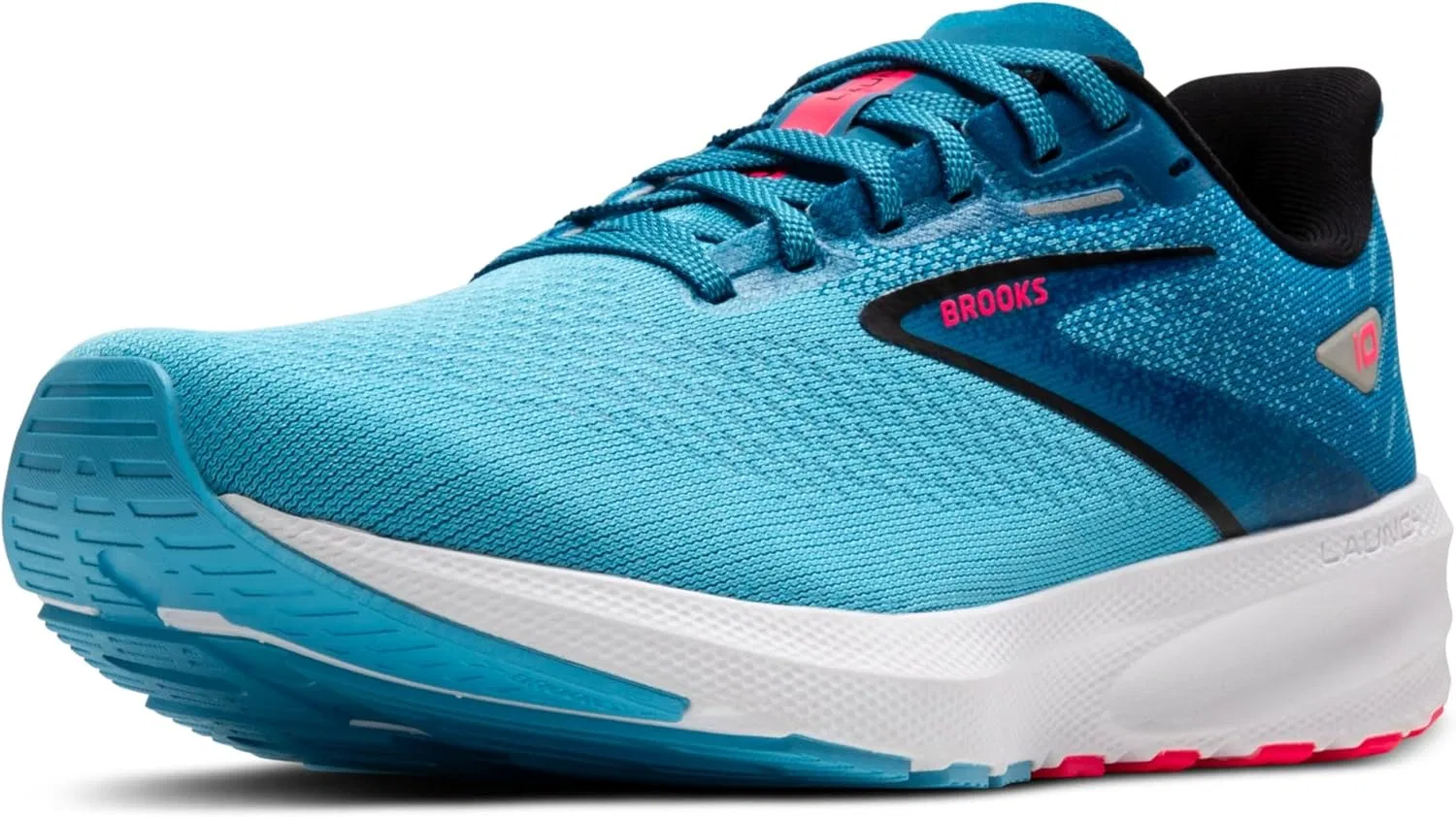 Мужские кроссовки Brooks Launch 10, Crystal Sea Blue Jay Black