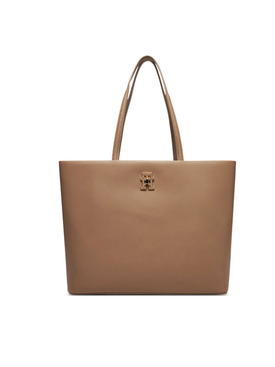 

Сумочка Th Modern Tote AW0AW17528 Tommy Hilfiger, бежевый